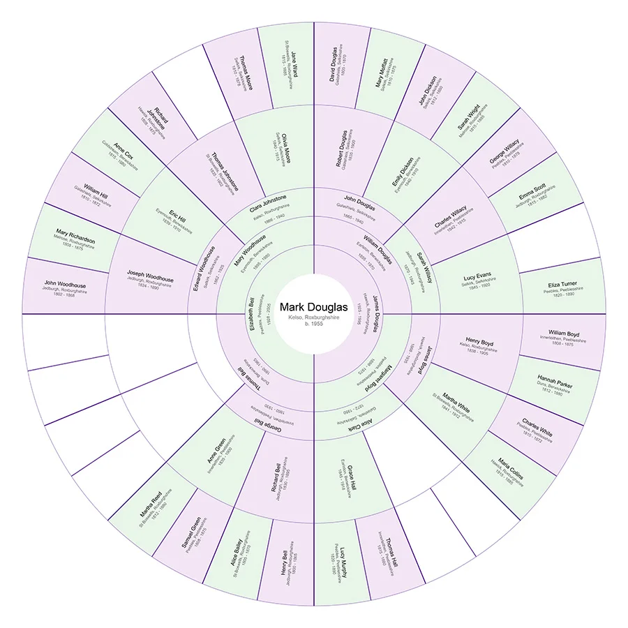 Highlighted Grid Chart