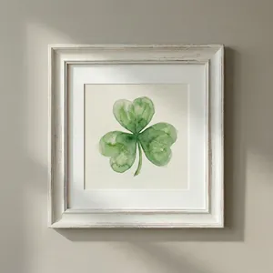 Watercolour Shamrock