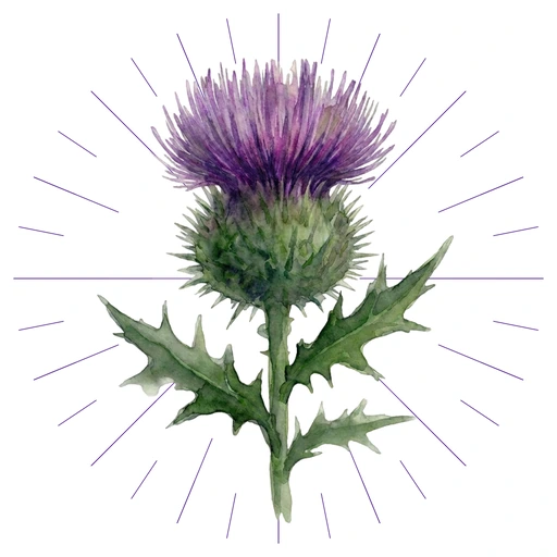 Millican Site Scottish Thistle Logo